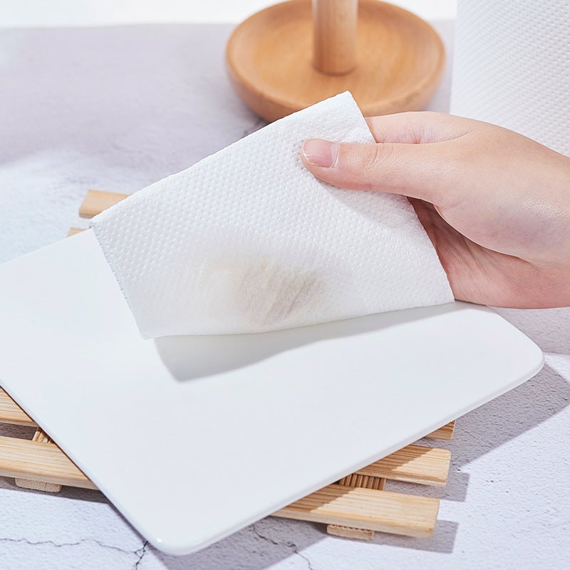 Japanese Imported Kitchen Paper Fried Special Oil-Absorbing Tissue Hand-Wiping Absorbent Kitchen Disposable Napkin 2 Rolls - Image 5